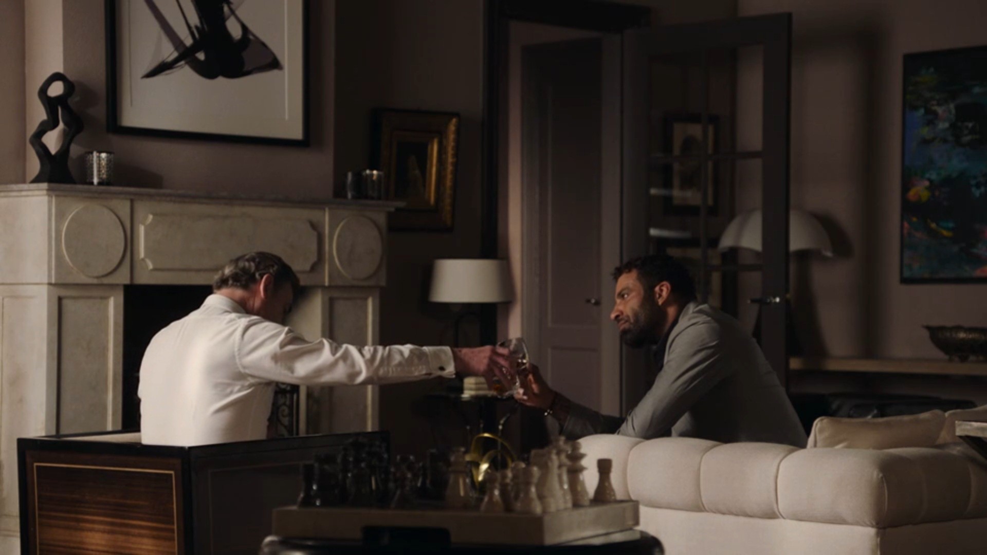 Ludo en Richard werken samen